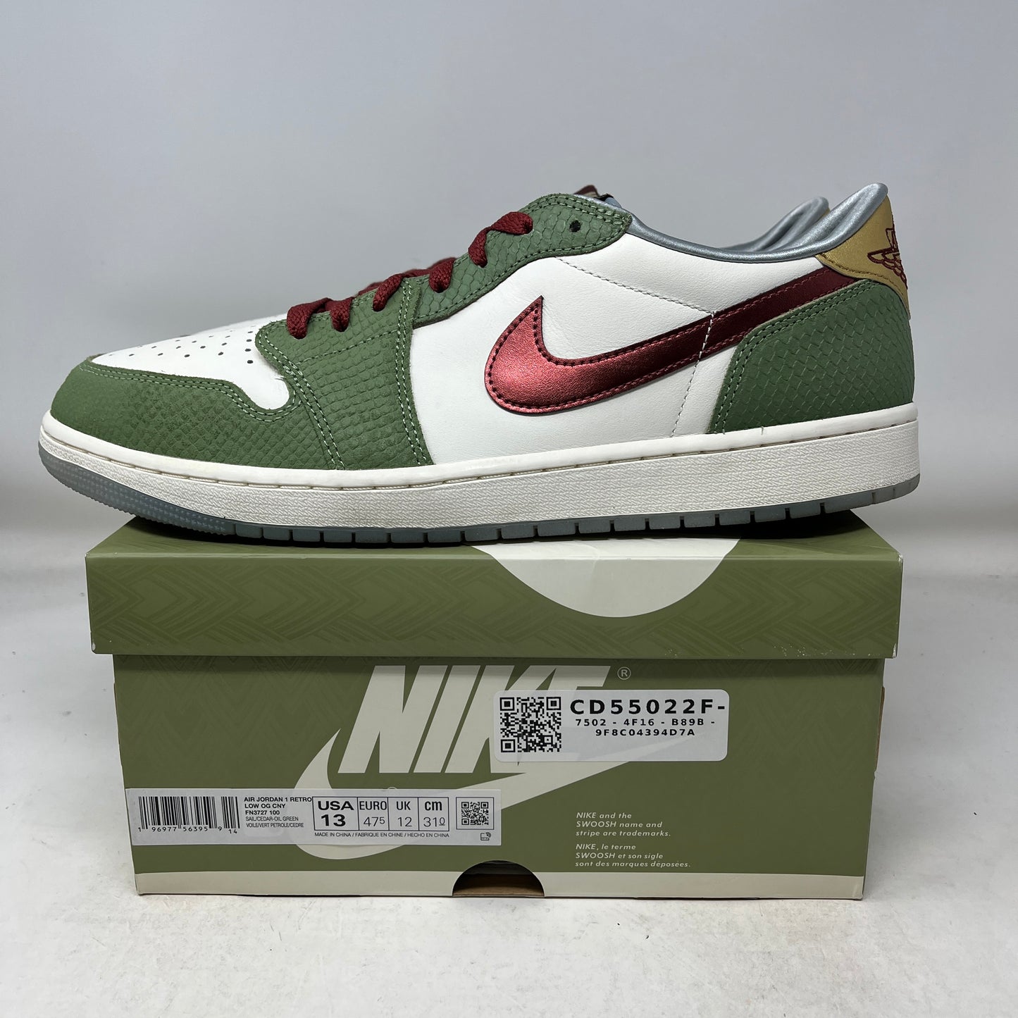 Jordan 1 Retro Low OG Year of the Dragon (2024) Used