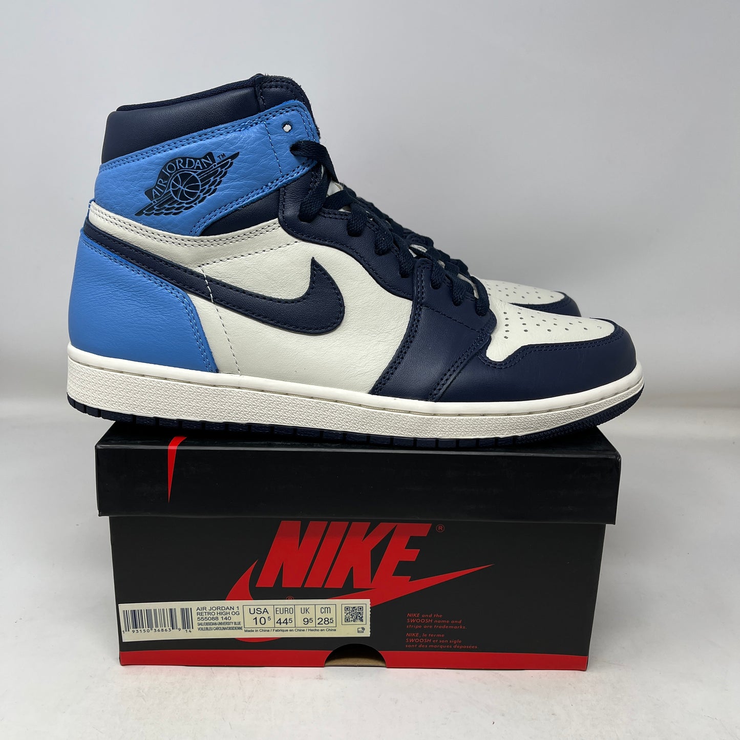 Jordan 1 Retro High Obsidian Used