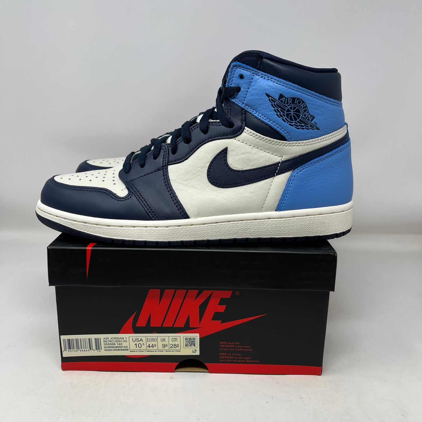 Jordan 1 Retro High Obsidian Used