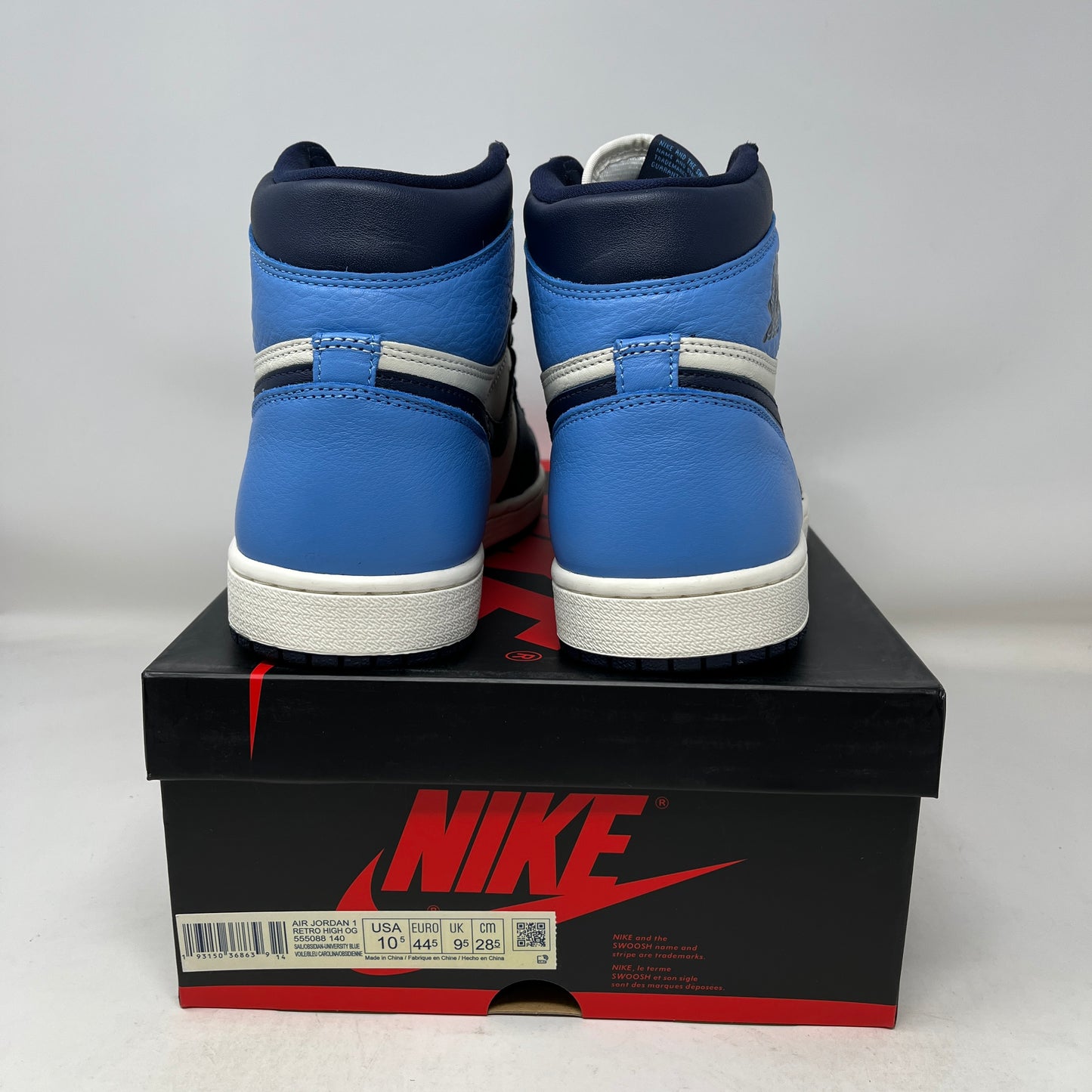 Jordan 1 Retro High Obsidian Used