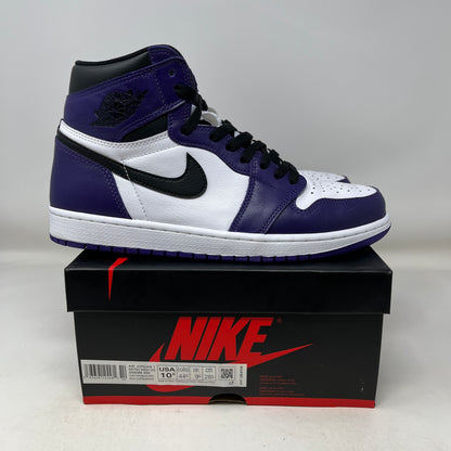 Jordan 1 Retro High Court Purple White Used