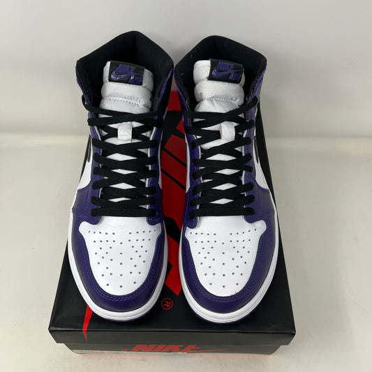 Jordan 1 Retro High Court Purple White Used