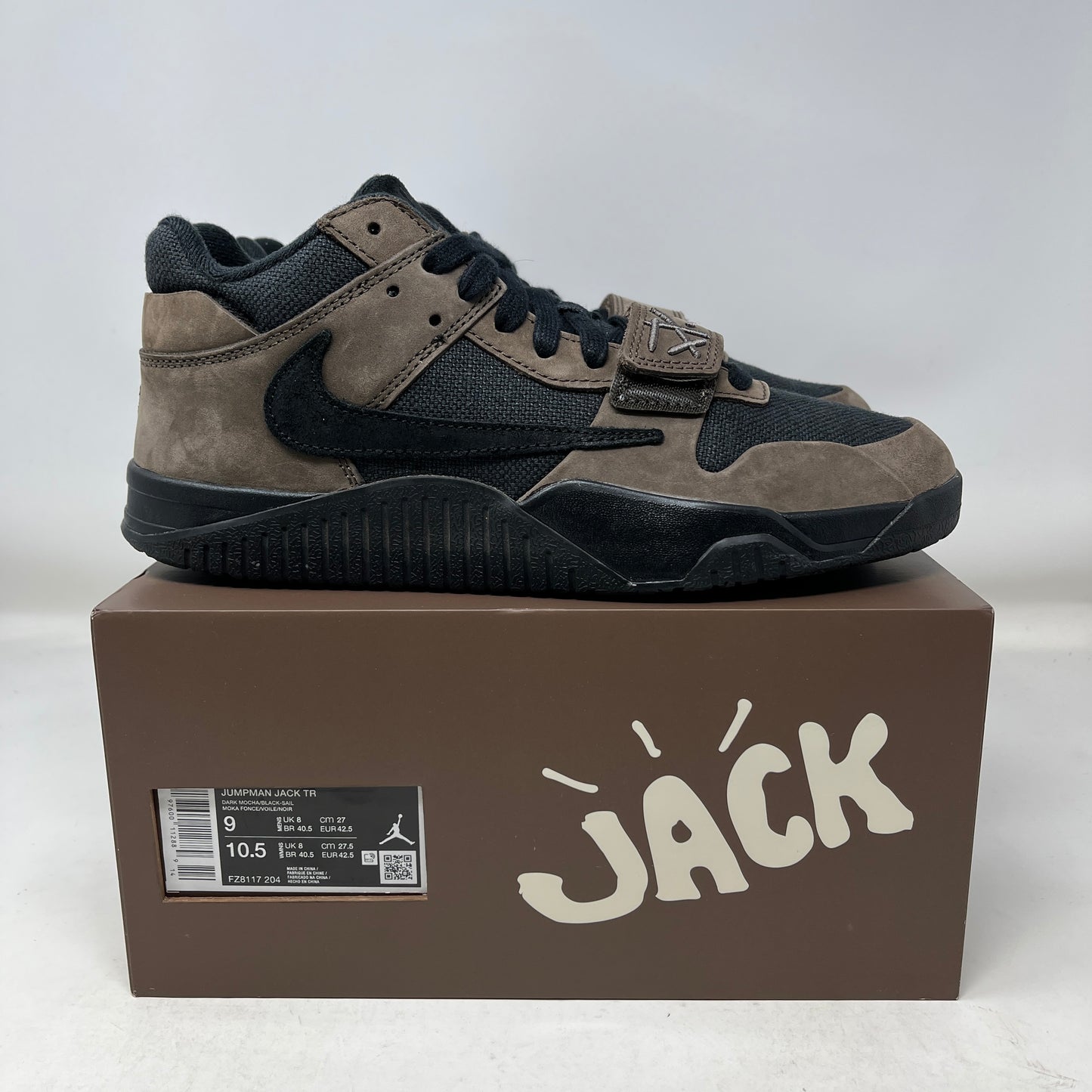 Jordan Jumpman Jack TR Travis Scott Dark Mocha Used