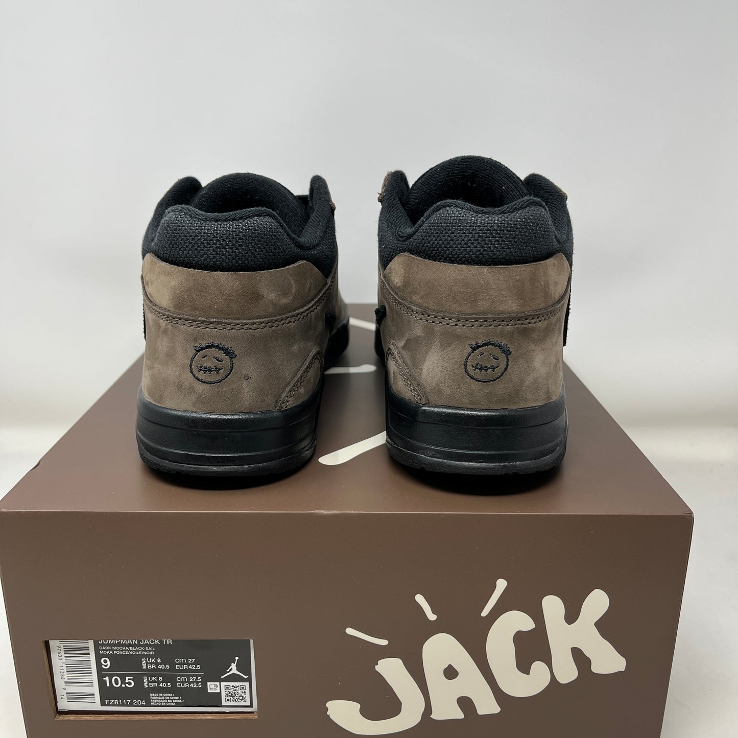 Jordan Jumpman Jack TR Travis Scott Dark Mocha Used