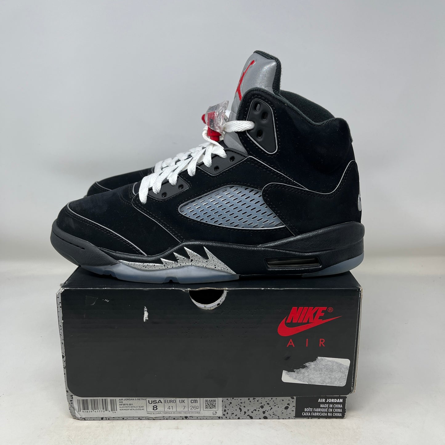 Jordan 5 Retro OG Black Metallic Reimagined Used