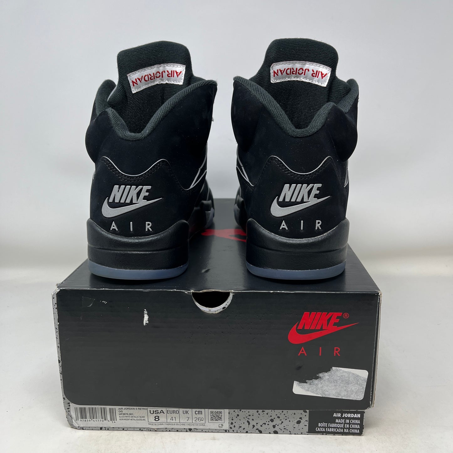 Jordan 5 Retro OG Black Metallic Reimagined Used