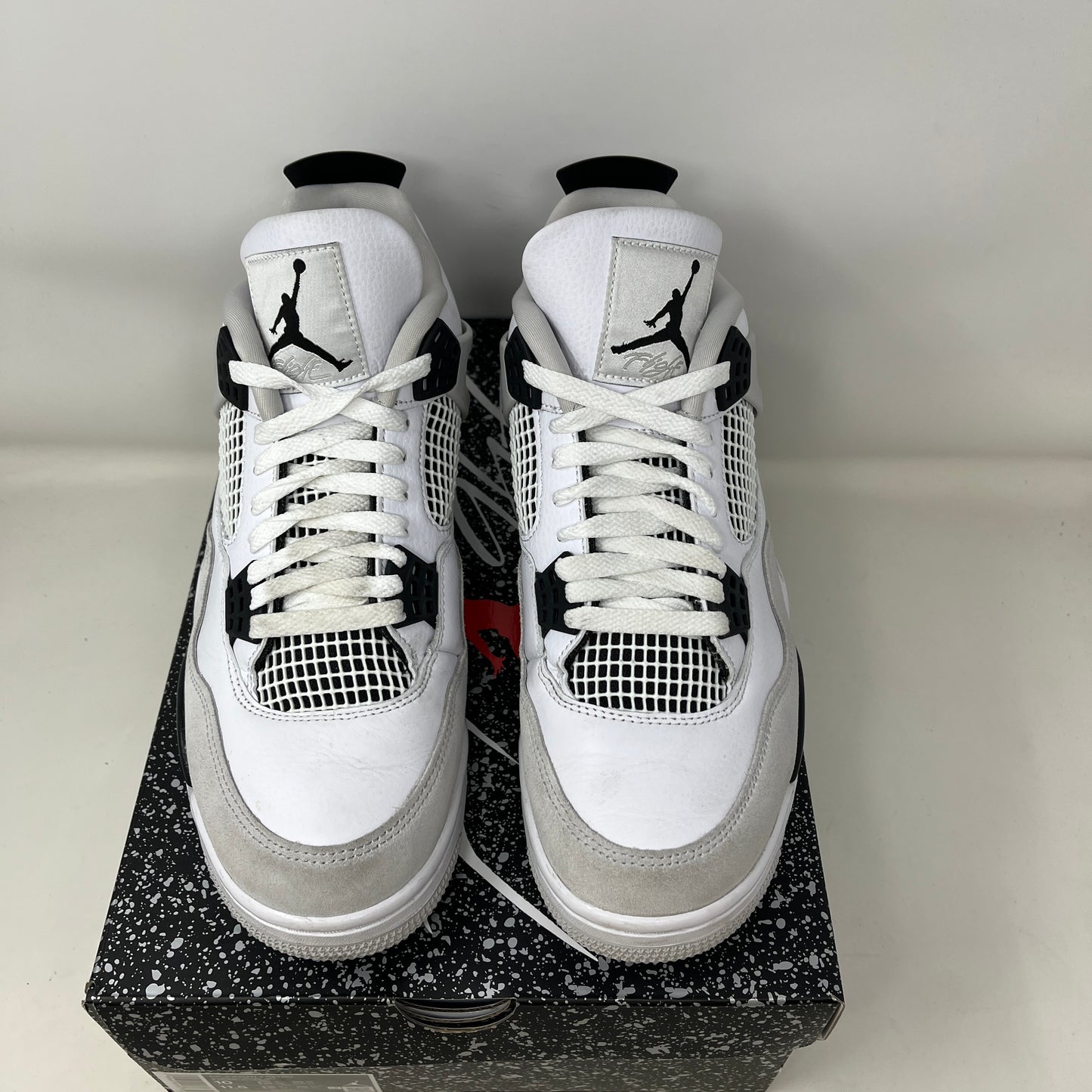 Jordan 4 Retro Military Black Used