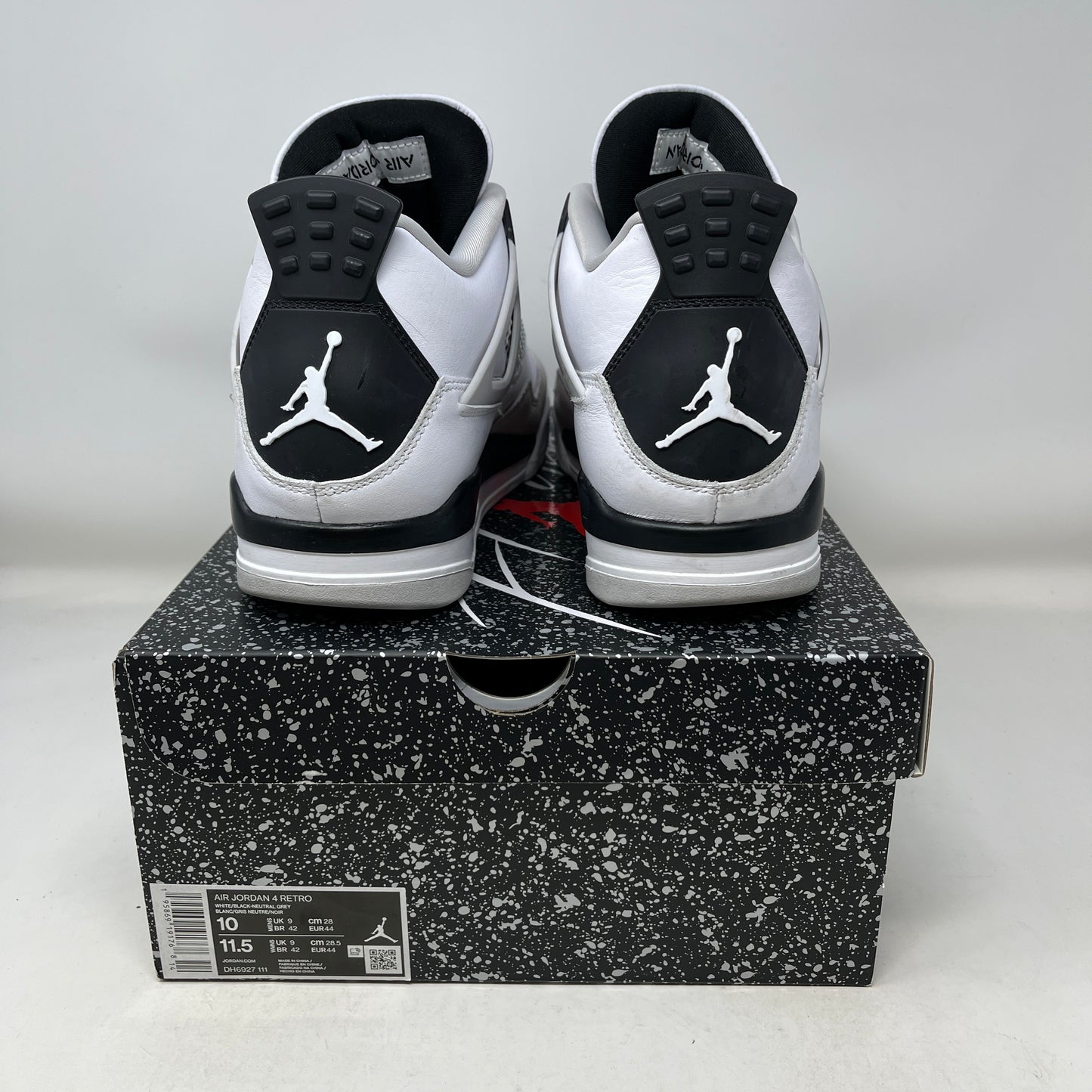 Jordan 4 Retro Military Black Used