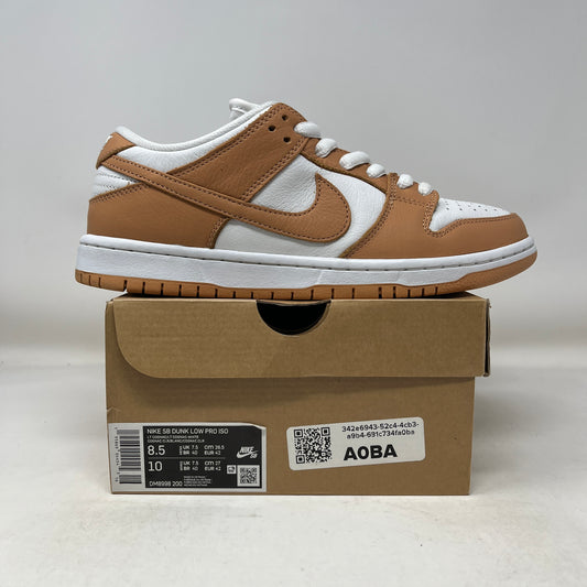 Nike SB Dunk Low Pro ISO Light Cognac Used