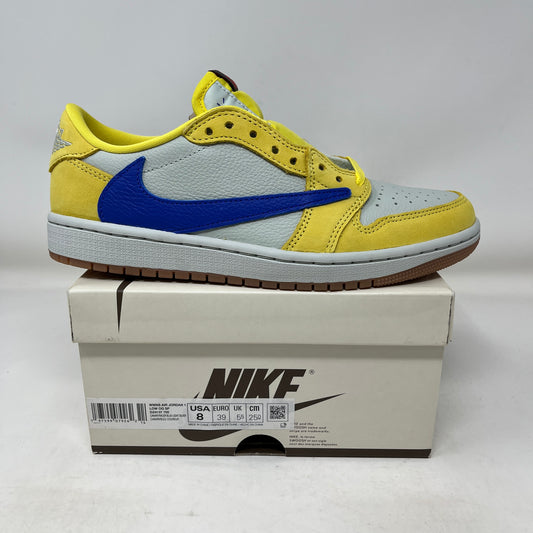 Jordan 1 Retro Low OG SP  Travis Scott Canary (Women's)