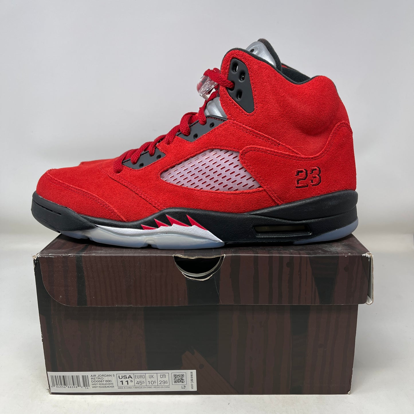 Jordan 5 Retro Raging Bull Red (2021) Used