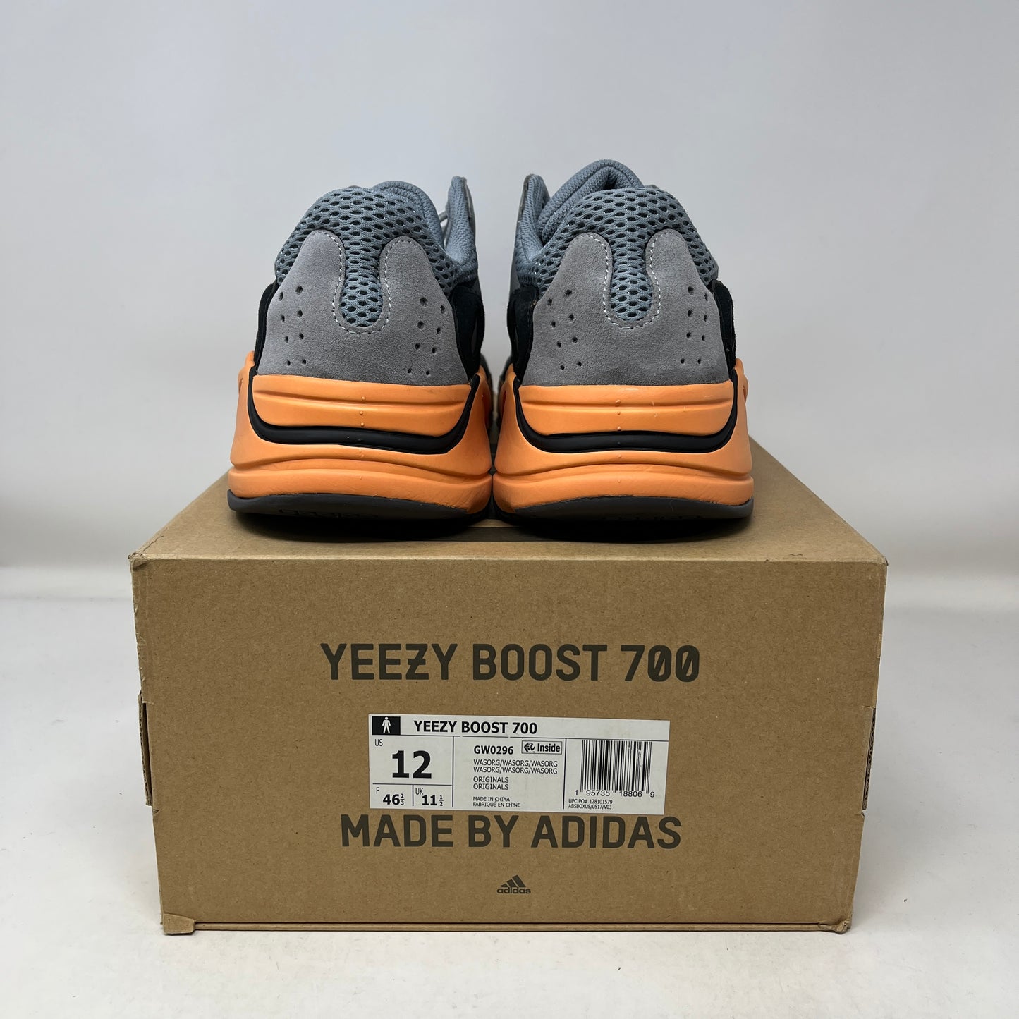 adidas Yeezy Boost 700 Wash Orange Used