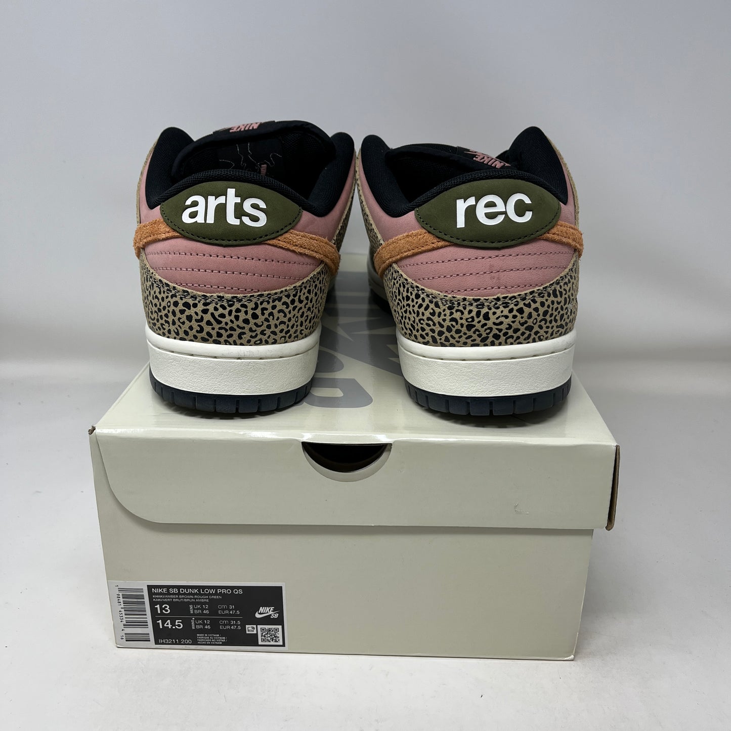 Nike SB Dunk Low Arts-Rec Used
