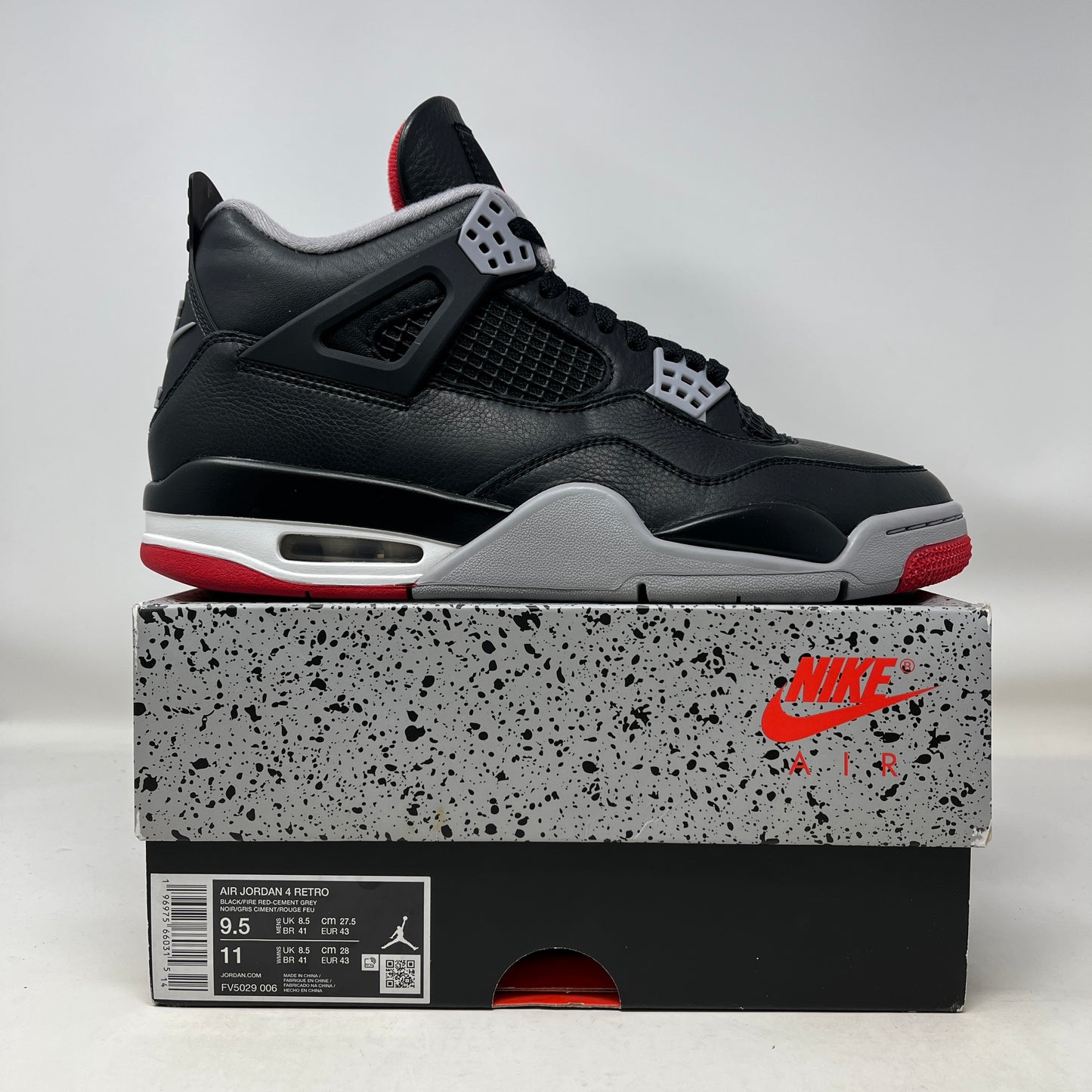 Jordan 4 Retro Bred Reimagined Used