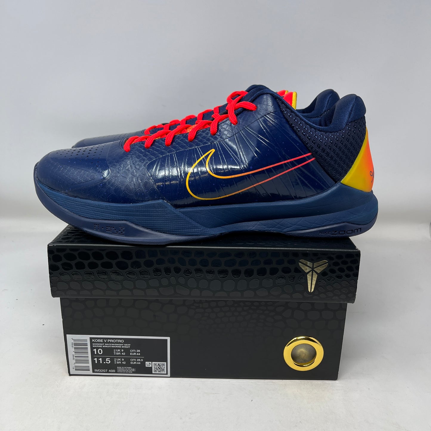 Nike Kobe 5 Protro Caitlin Clark Indiana Fever Used