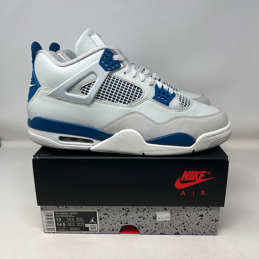 Jordan 4 Retro Military Blue (2024) Used