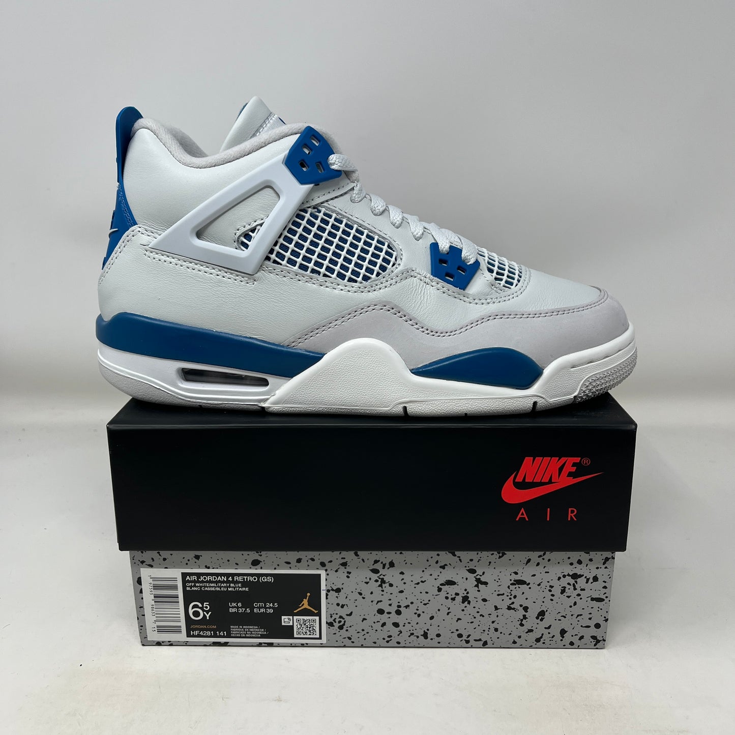 Jordan 4 Retro Military Blue (2024) (GS)