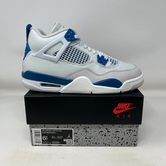 Jordan 4 Retro Military Blue (2024) (GS)