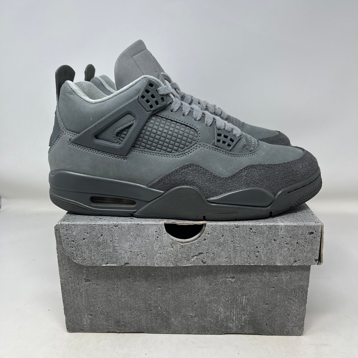 Jordan 4 Retro SE Paris Olympics Wet Cement Used