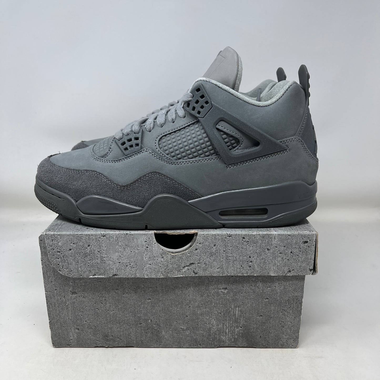 Jordan 4 Retro SE Paris Olympics Wet Cement Used