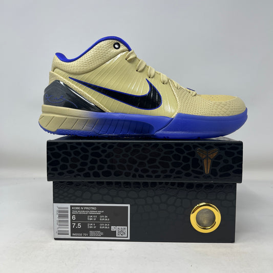 Nike Kobe 4 Protro FC Barcelona Team Gold