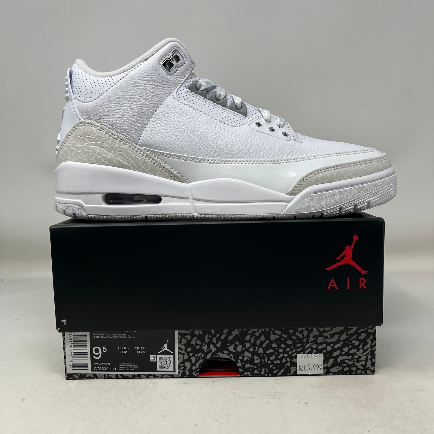Jordan 3 Retro Pure Money (2025)