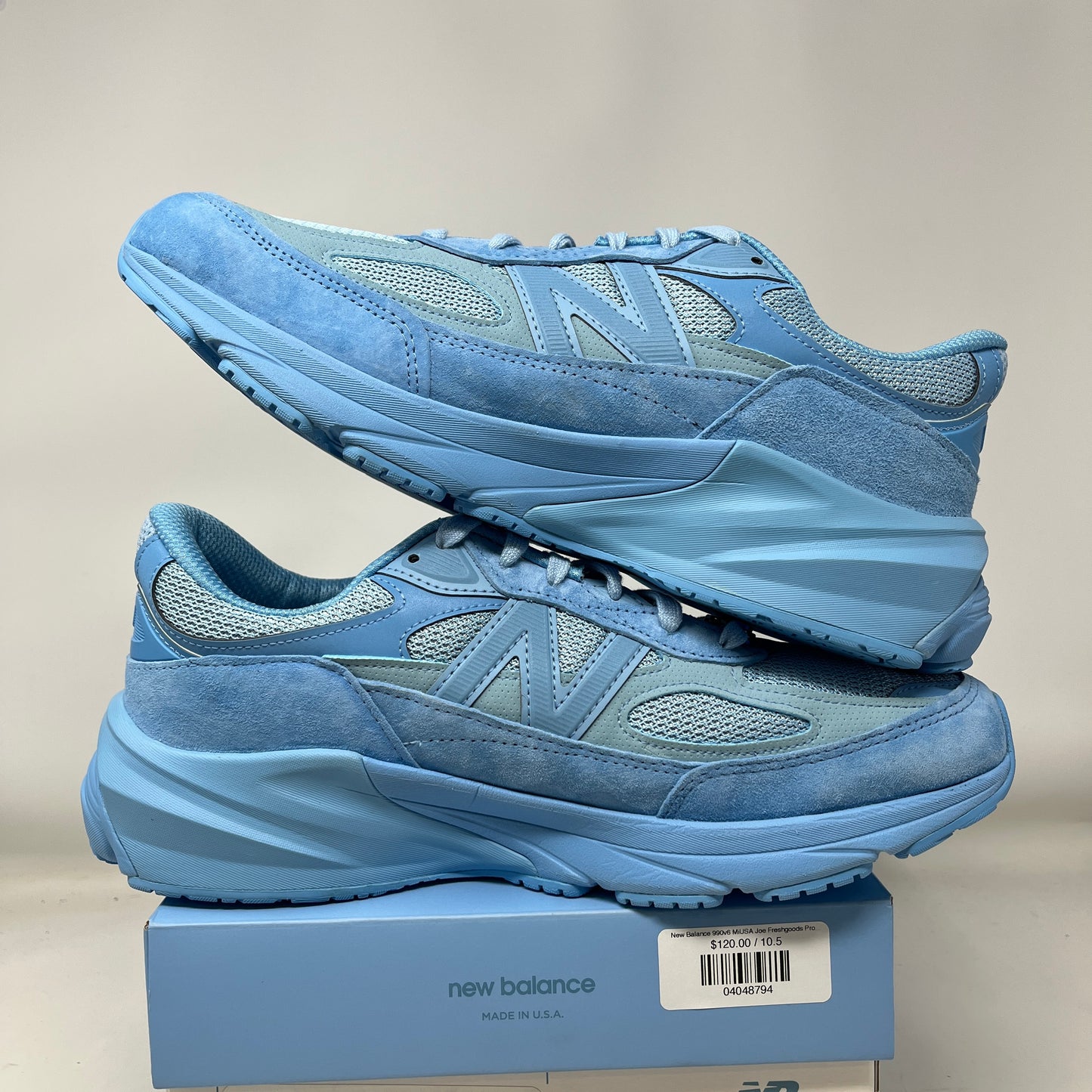 New Balance 990v6 MiUSA Joe Freshgoods Prom Blue