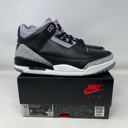 Jordan 3 Retro OG Black Cement (2024) Used