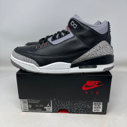 Jordan 3 Retro OG Black Cement (2024) Used