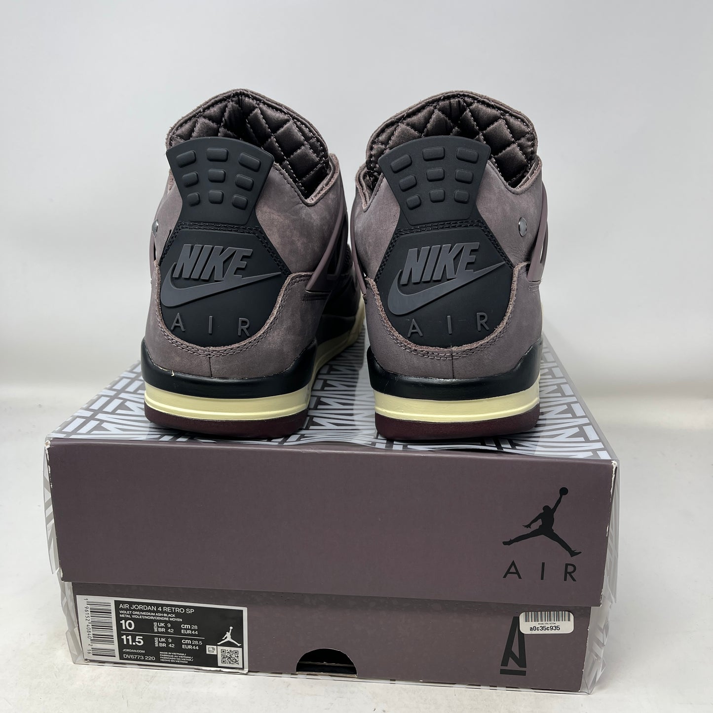 Jordan 4 Retro SP A Ma Maniére Violet Ore Used