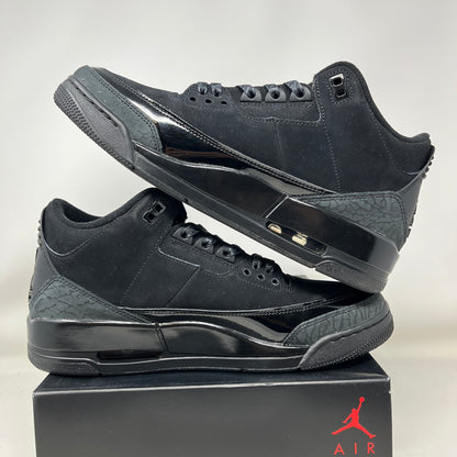 Jordan 3 Retro Black Cat (2025) Used