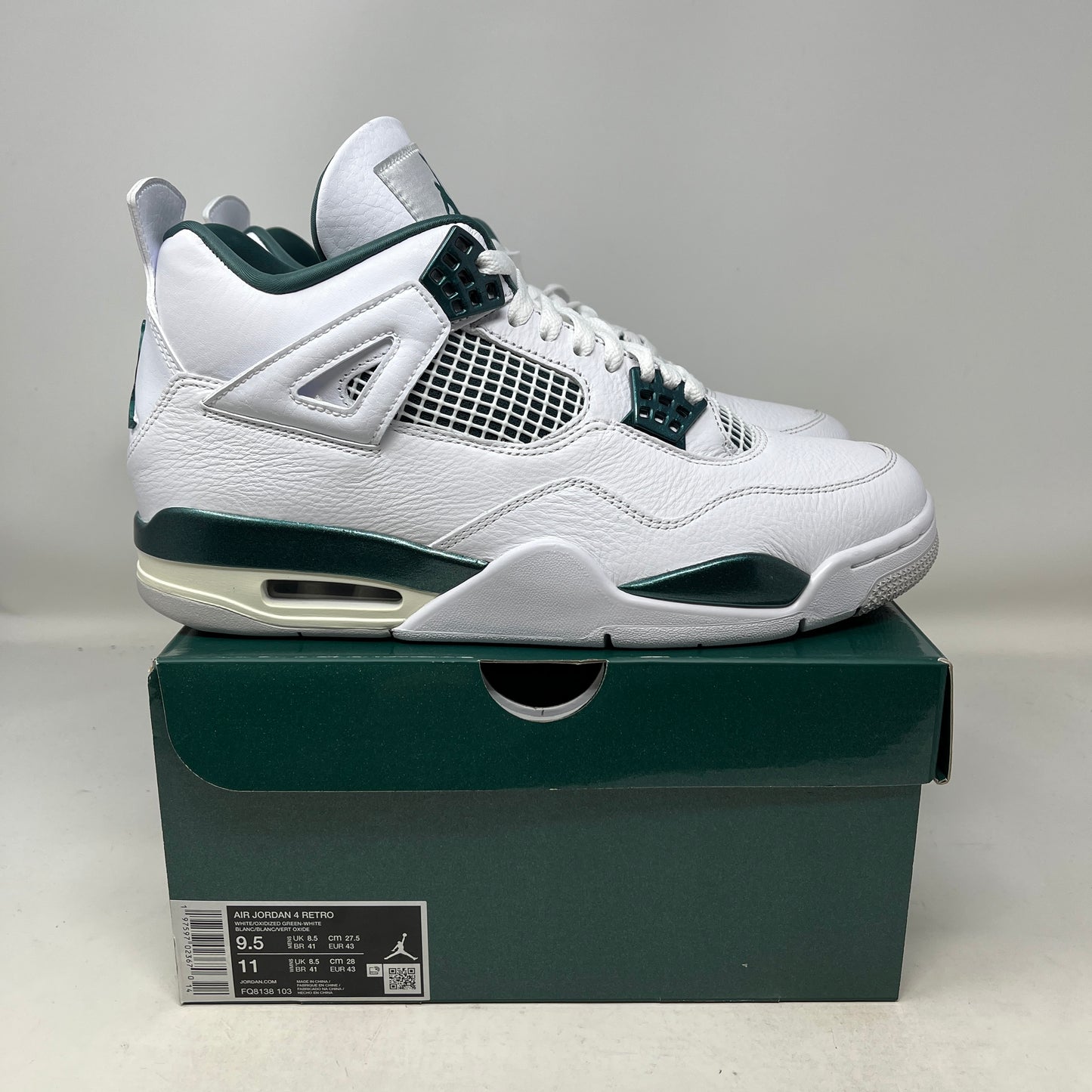 Jordan 4 Retro Oxidized Green Used