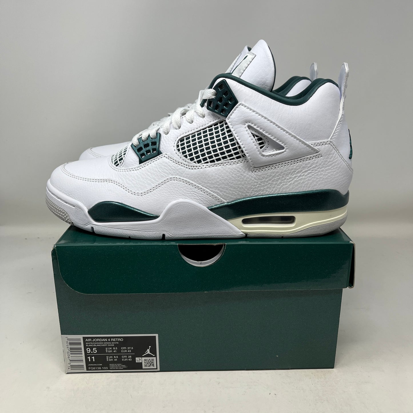 Jordan 4 Retro Oxidized Green Used