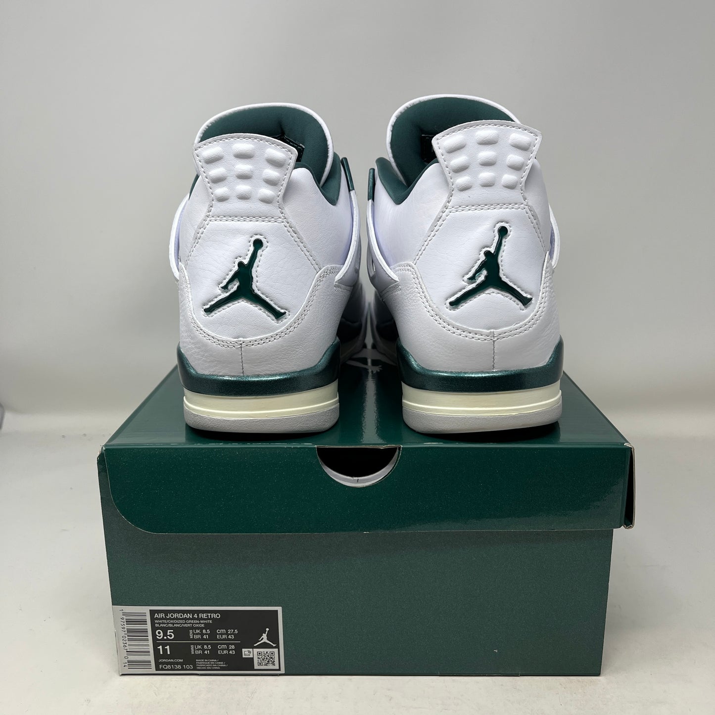 Jordan 4 Retro Oxidized Green Used