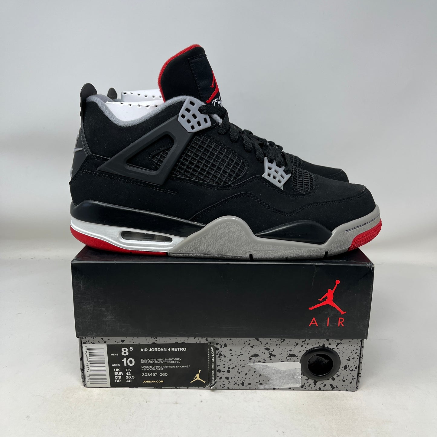 Jordan 4 Retro Bred (2019)
