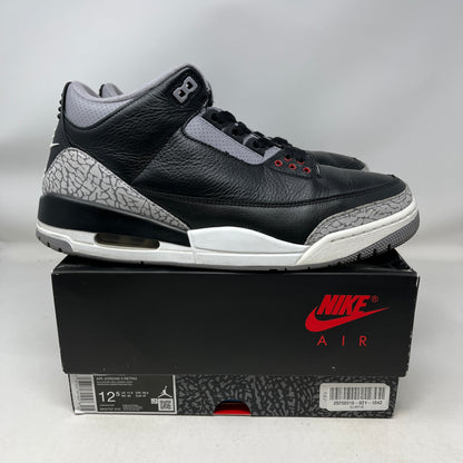 Jordan 3 Retro OG Black Cement (2024) Used