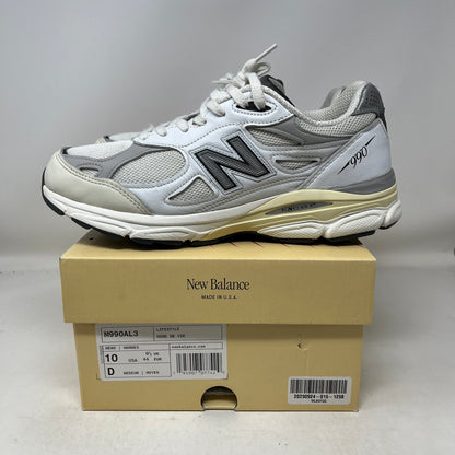 New Balance 990v3 MiUSA Teddy Santis Sea Salt Used