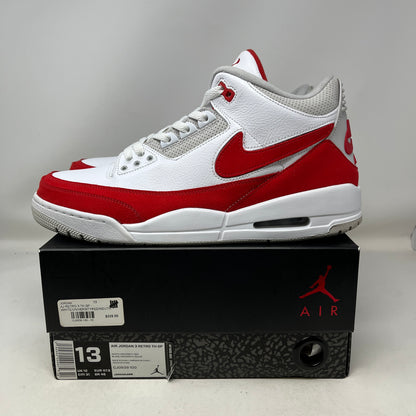 Jordan 3 Retro Tinker White University Red Used