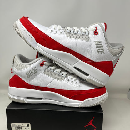 Jordan 3 Retro Tinker White University Red Used