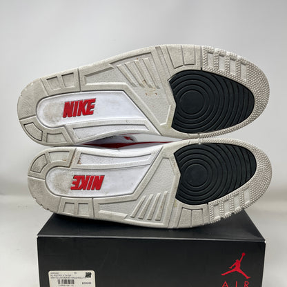 Jordan 3 Retro Tinker White University Red Used