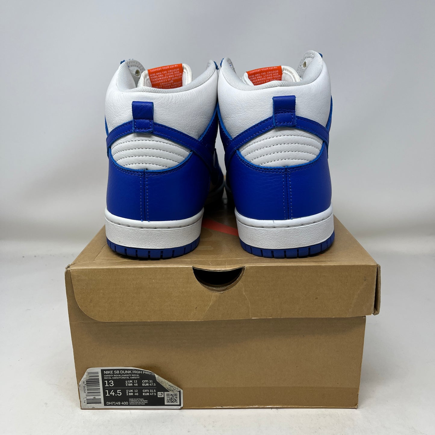 Nike SB Dunk High Pro ISO Kentucky Used