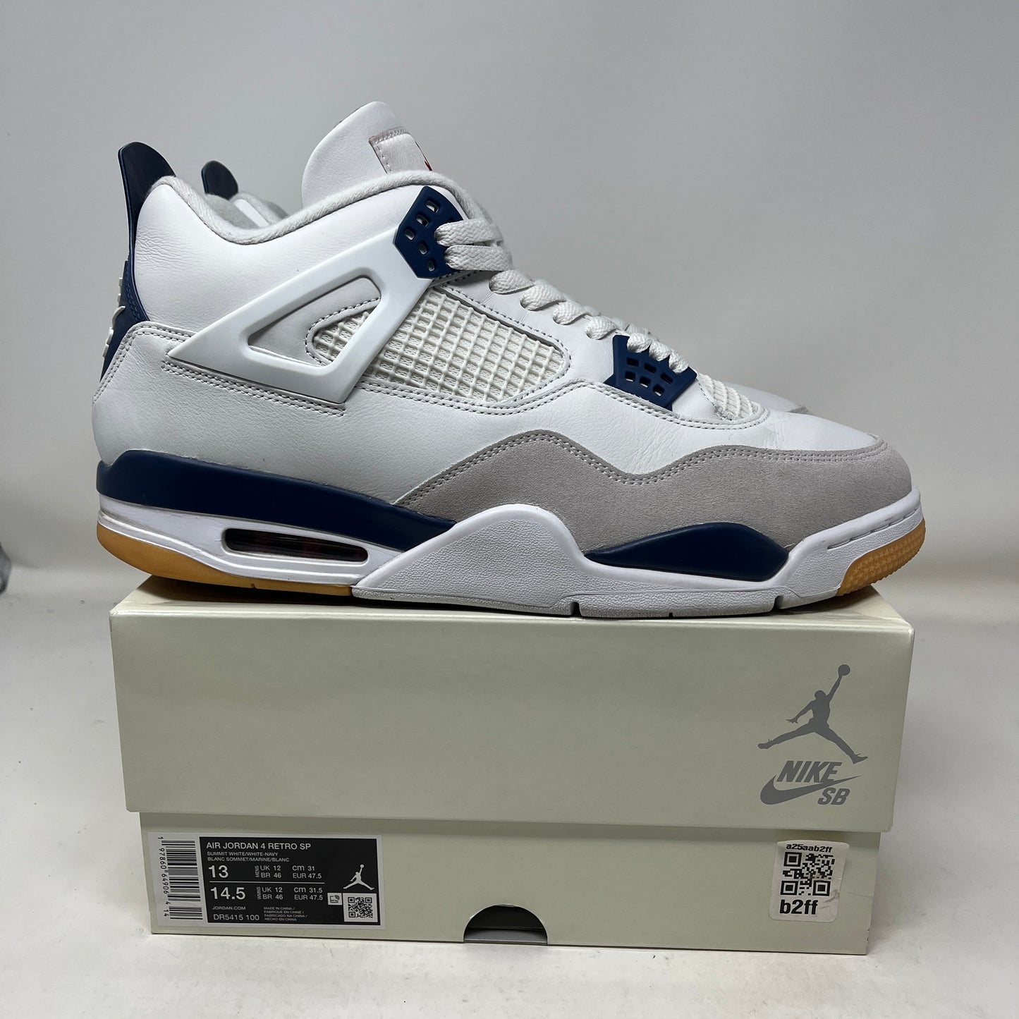 Jordan 4 Retro SB Navy Used