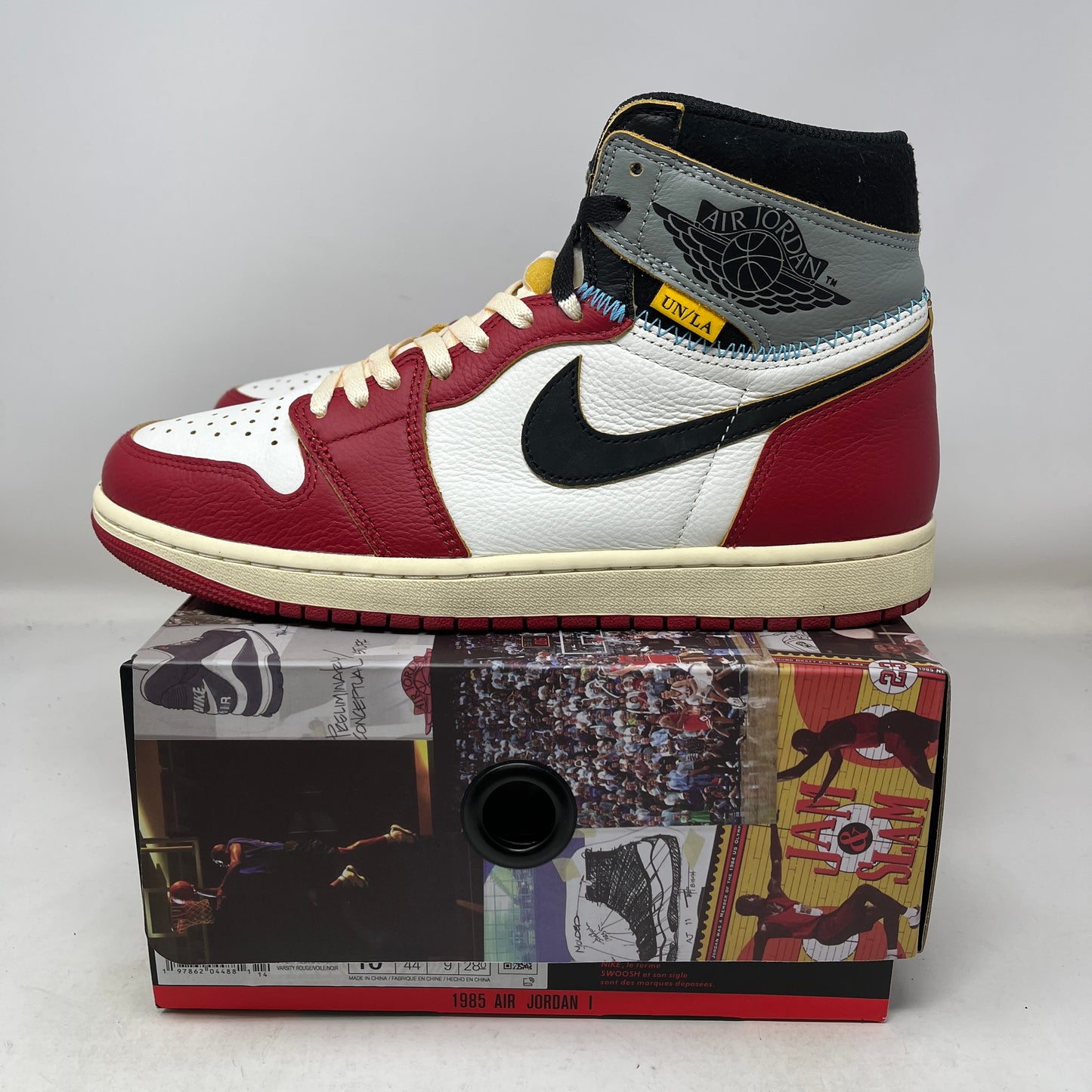 Jordan 1 Retro High OG SP Union LA Chicago Shadow Used