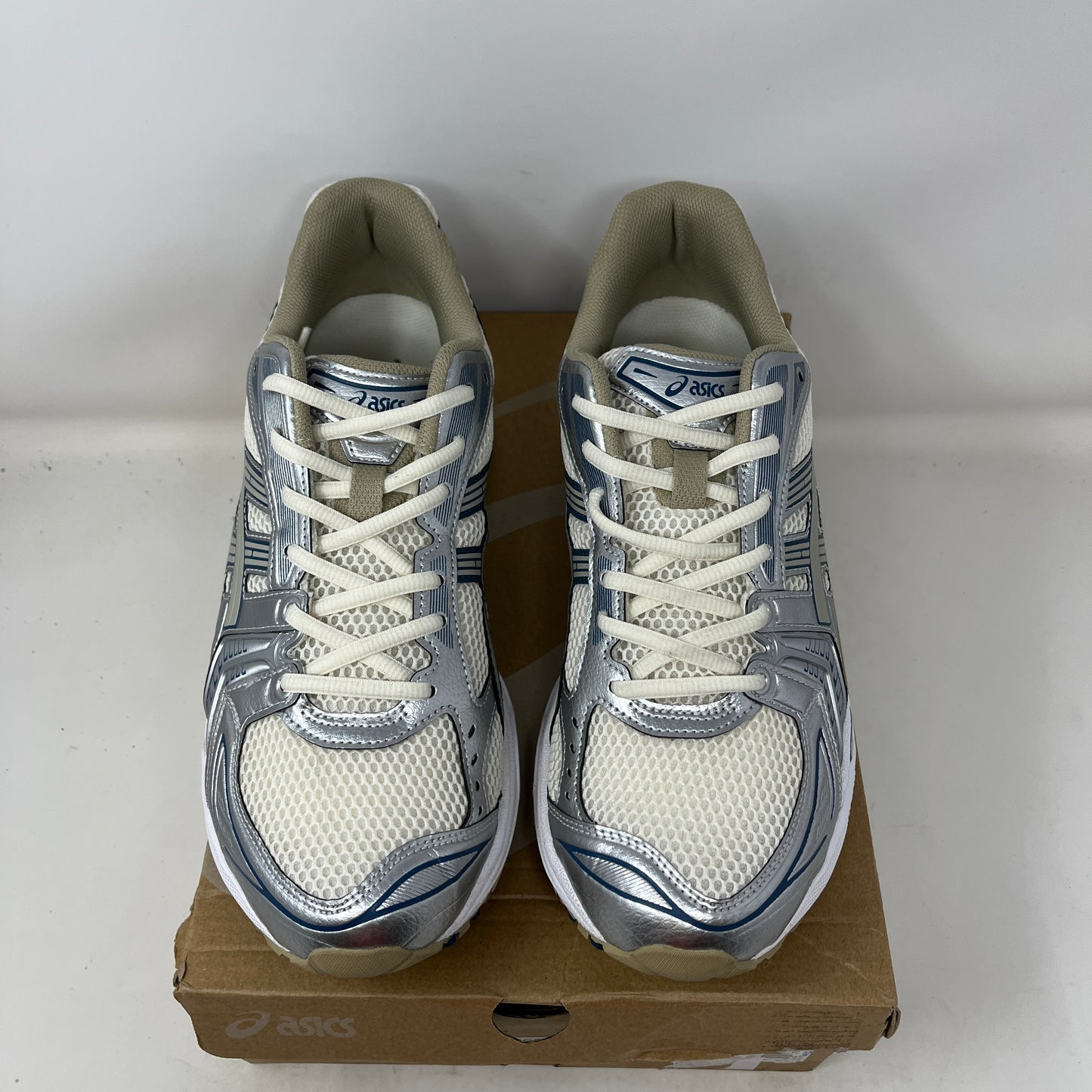 ASICS Gel-Kayano 14 Cream Pure Silver Champagne Used