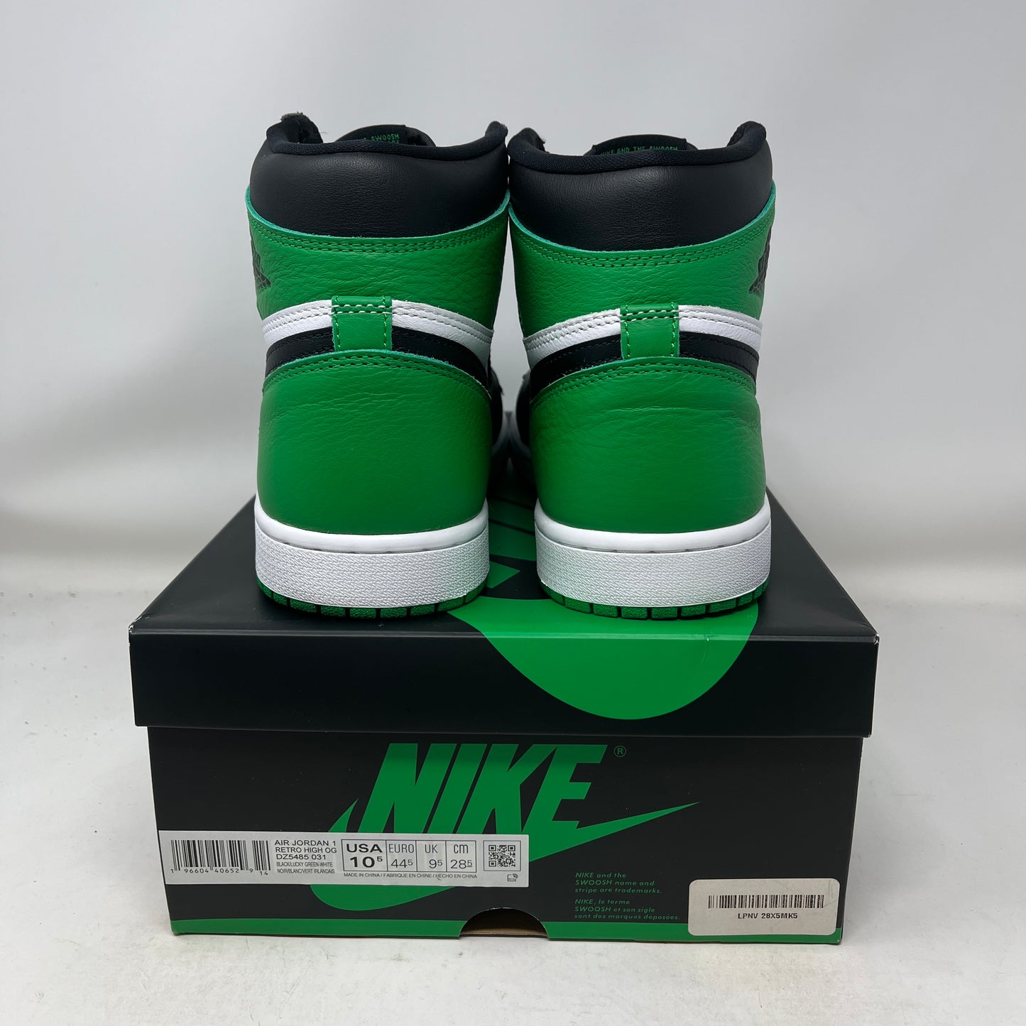 Jordan 1 Retro High OG Lucky Green Used