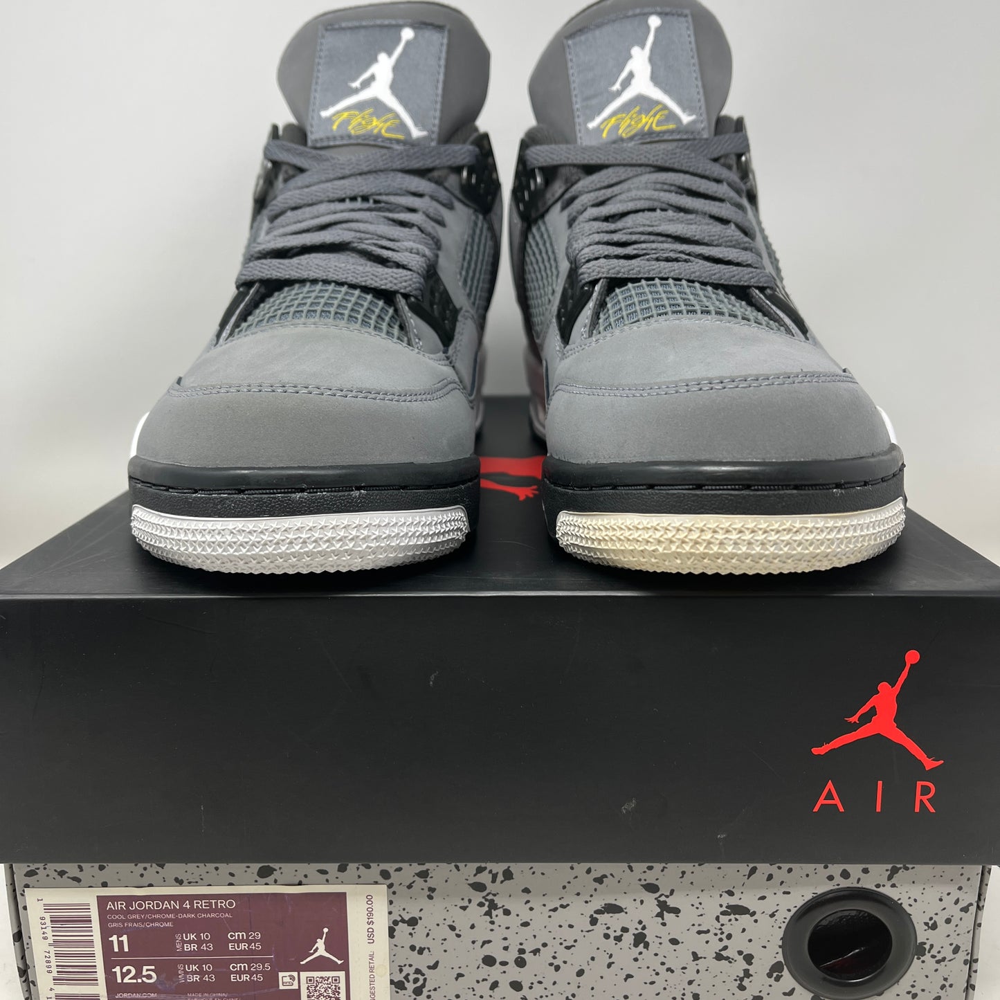 Jordan 4 Retro Cool Grey (2019)