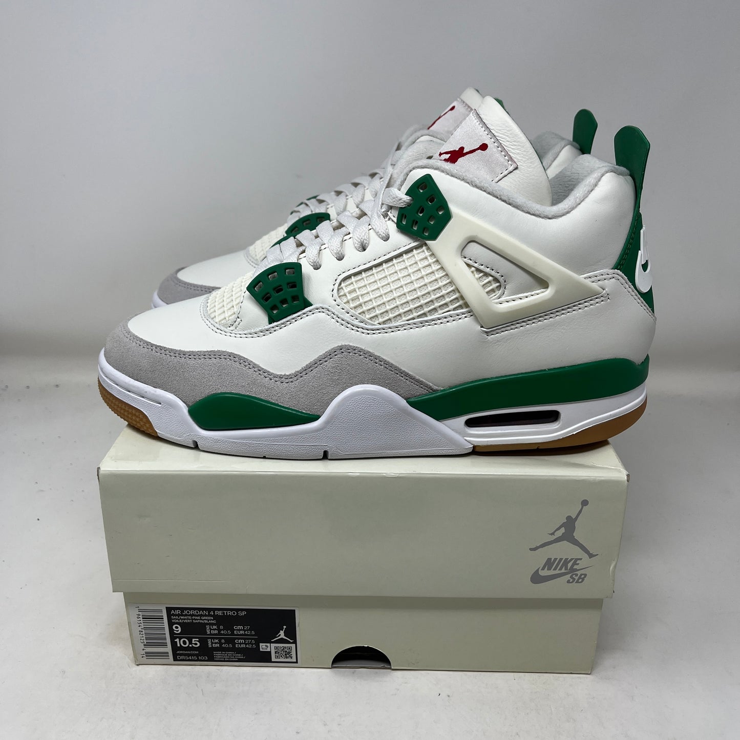 Jordan 4 Retro SB Pine Green Used