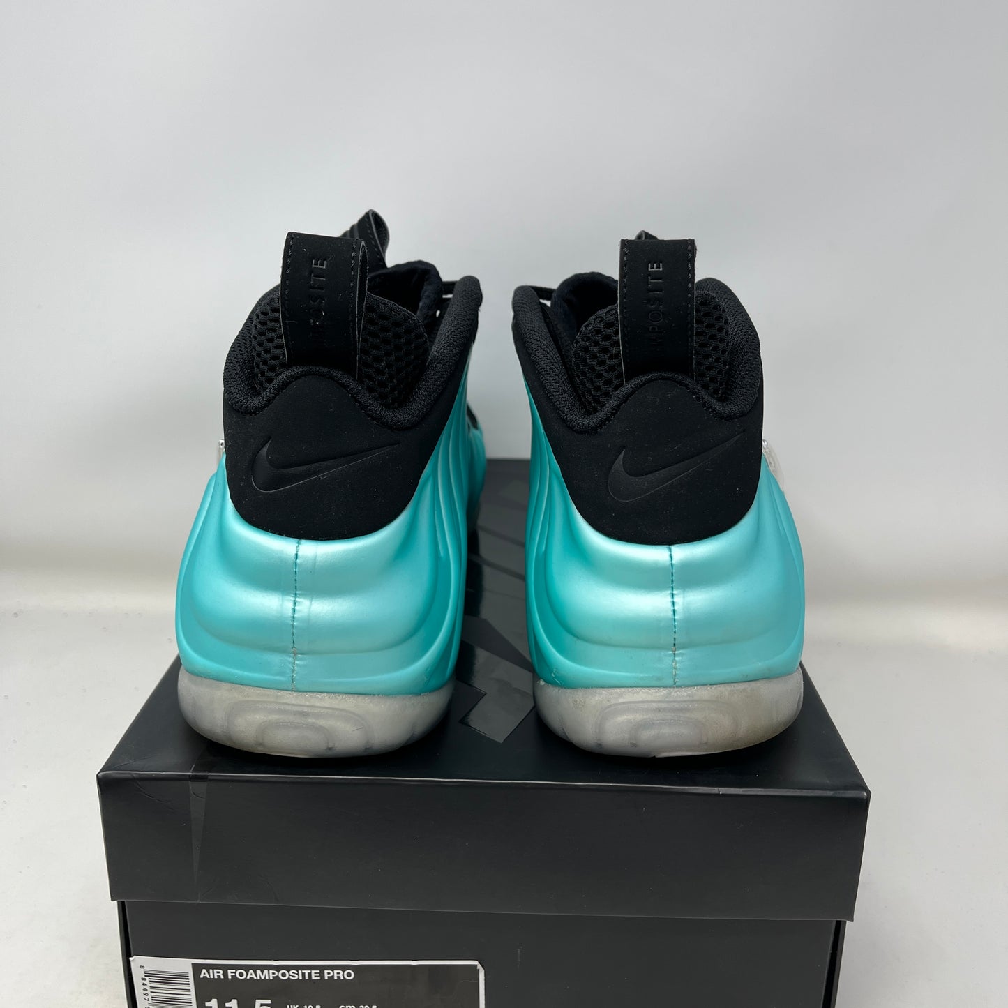 Air Nike Foamposite Pro Island Green Used