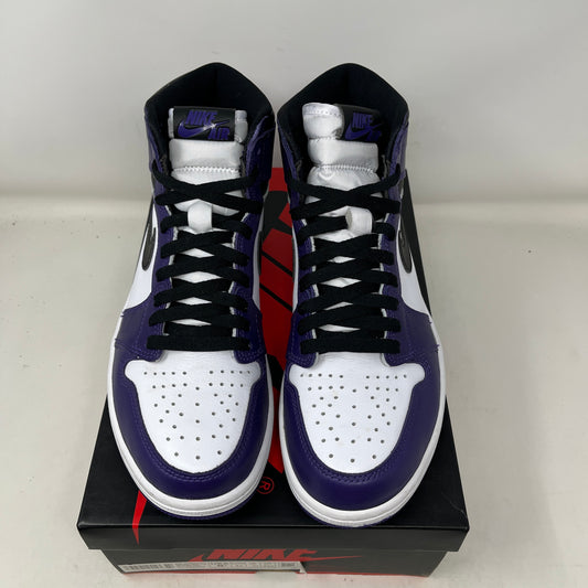 Jordan 1 Retro High Court Purple White Used