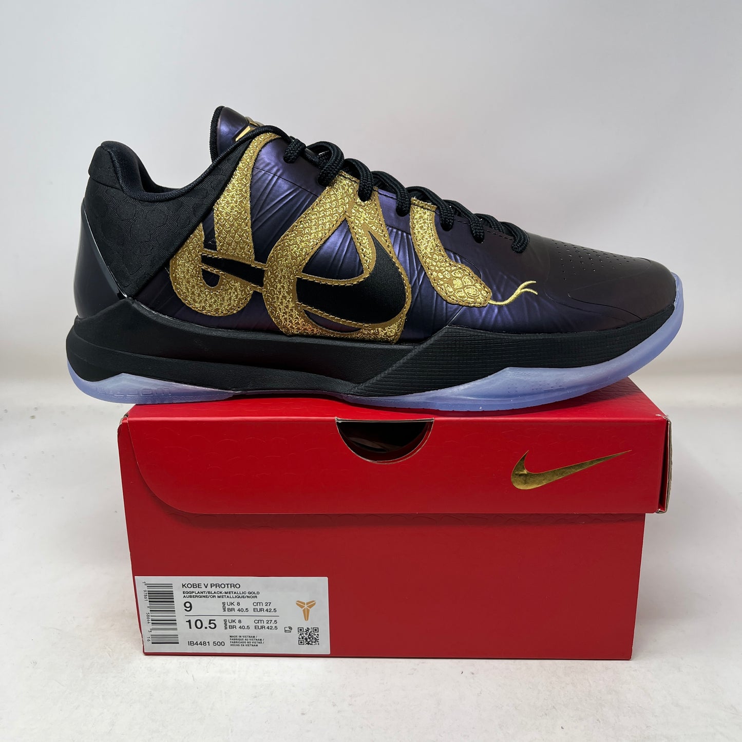 Nike Kobe 5 Protro Year of the Mamba Eggplant
